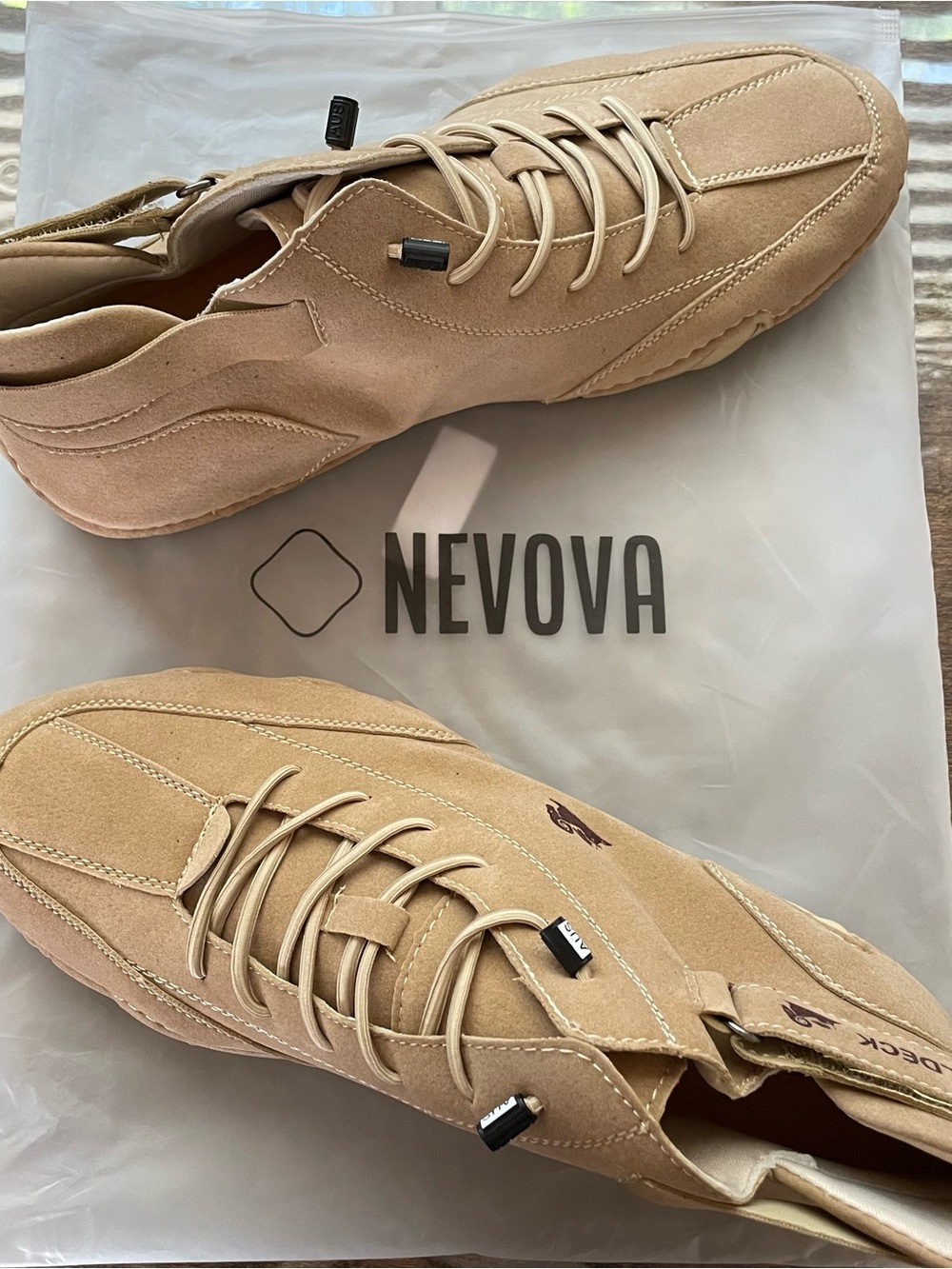 Men’s Casual Tan Shoes by Nevova